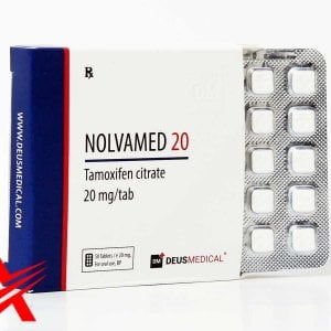 Nolvamed 20mg – Tamoxifen Citrate – Deus Medical