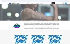Xrawpeps website homepage.jpg