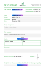 AASraw Testosterone Cypionate Powder Janoshik HPLC 20251215.png