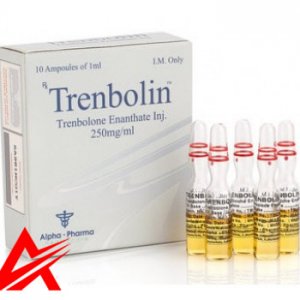 Buy original Alpha Pharma Trenbolin (Trenbolone Enanthate) Trenbolin 10amps 250mg/ml
