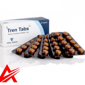 Alpha Pharma healthcare Tren Tabs 50 tabs 1 mg/tab