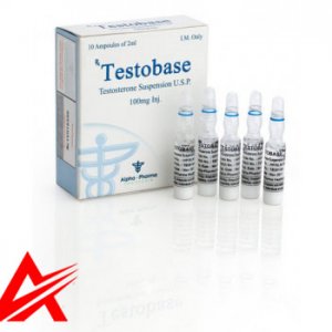 Buy original Alpha Pharma Testobase 10 amps 100mg/ml