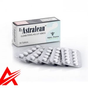 Buy original Alpha Pharma Astralean (Clenbuterol HCL) 50 tabs 40mcg/ tab