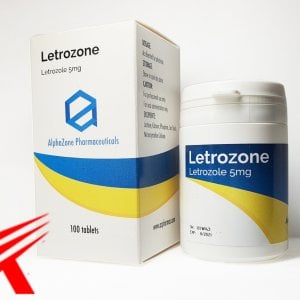 AlphaZone Pharmaceuticals Letrozone – Letrozole 5mg/100 tabs.