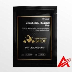 Online Anabolic Shop Orals-Metandienone (Dianabol)- 20mg*100Tablets