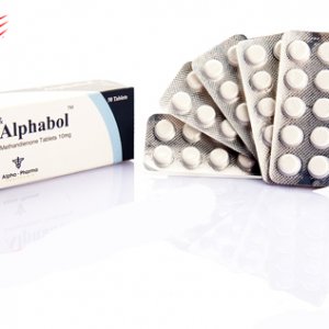 Alphabol 10mg x 50 Tablets (Anabol, Dbol ) Alpha Pharma