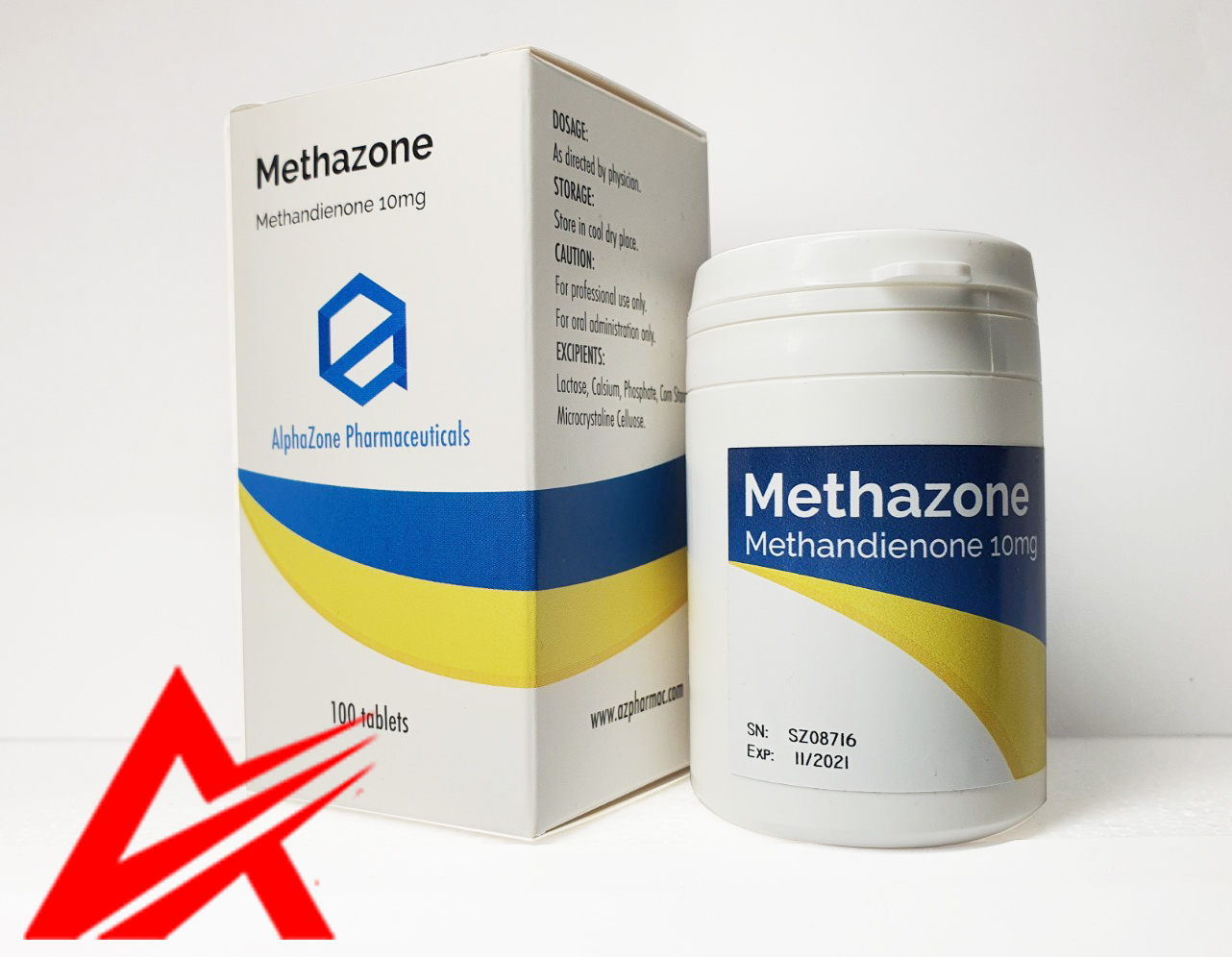 AlphaZone Pharmaceuticals Methazone – Methenelone enanthate 100mg