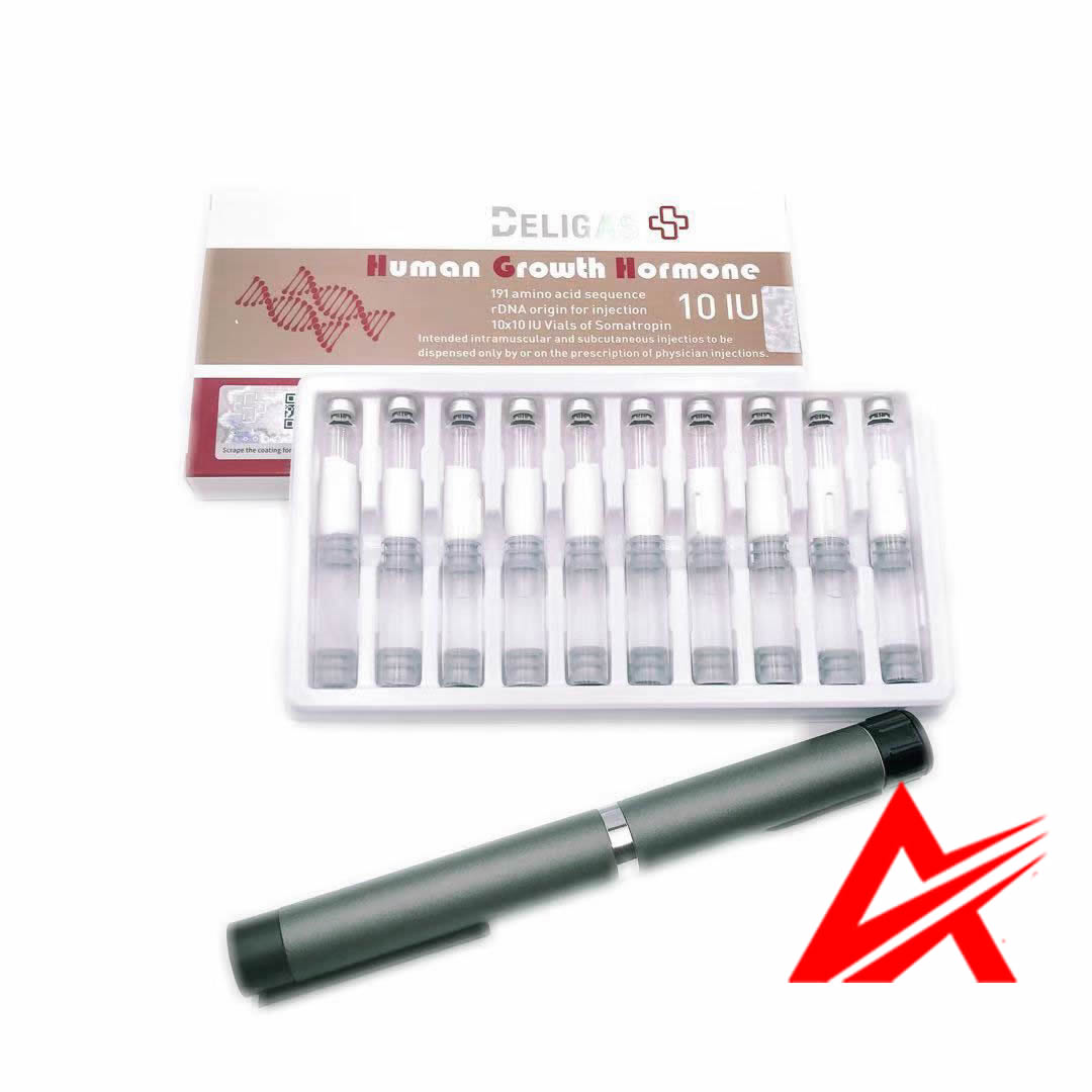 Beligas Pharmaceutical Human Growth Hormone 10x 10iu Cartridge set with 1xpen