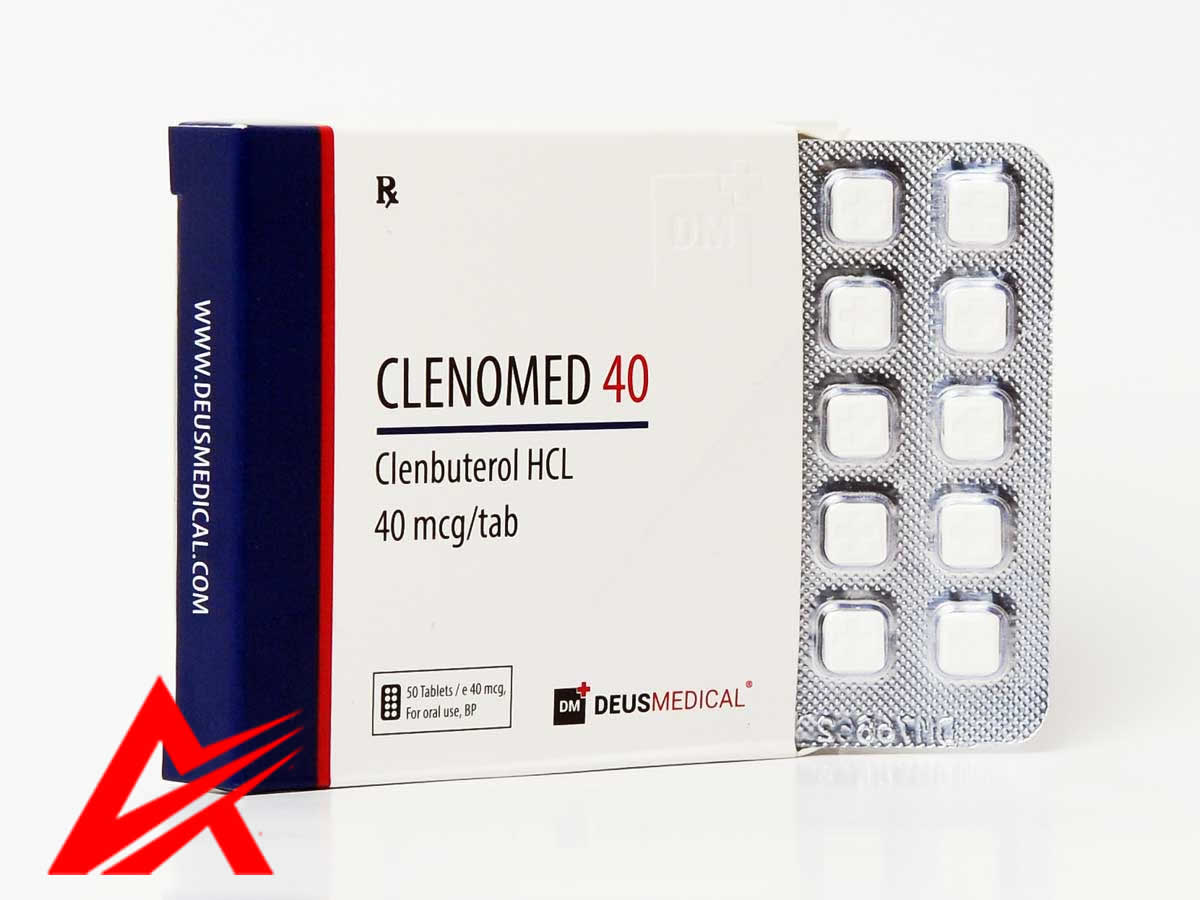 Clenomed 40mg – Clenbuterol – Deus Medical