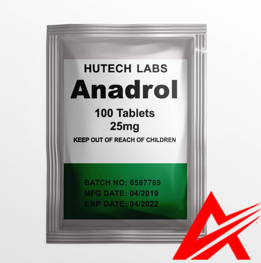 HUTECH Lab Anadrol-25mg * 100Tablets