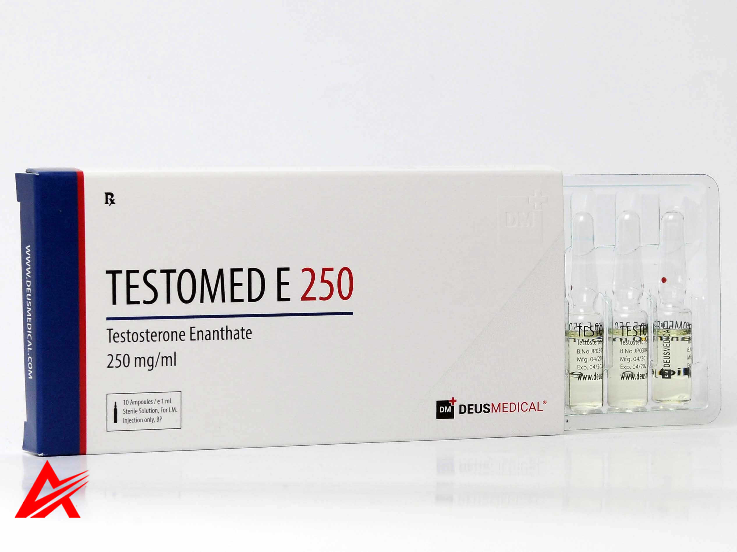 Testomed E 250mg – Testosterone Enanthate – Deus Medical